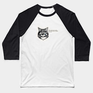 cat Baseball T-Shirt